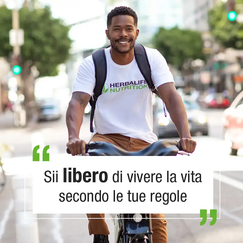 sii libero di vivere la vita secondo le tue regole diventare distributore herbalife